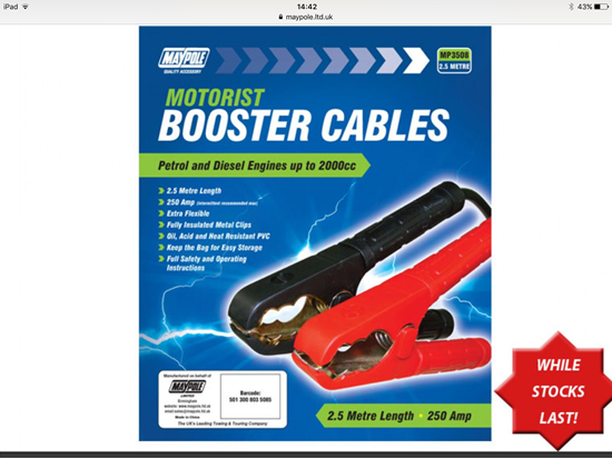 Picture of Booster Cable