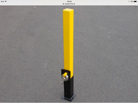Picture of Removable Trailer Hitch Security Post