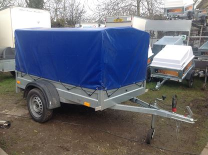 Picture of Trailer with high bars and cover - Sold