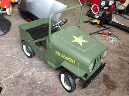 Picture of Vintage Style Child's Jeep Pedal Car