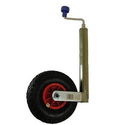 Picture of 48MM 75KG PNEUMATIC TELESCOPIC JOCKEY WHEEL