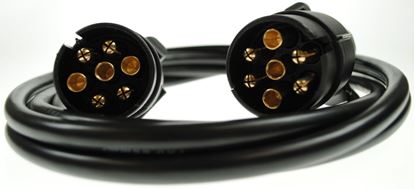 Picture of 7 PIN 2.5M 2X7PIN PLUGS 7 CORE CONNECTING LEAD