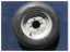 Picture of 4.00-10 wheel and tyre