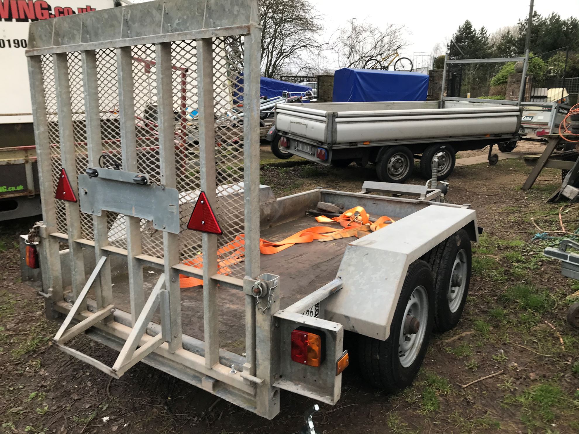 A 57 TOWING. Indespension Plant Trailer - SOLD