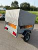 Picture of Erde 122 Car Trailer with Mesh Kit and Waterproof Cover