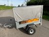 Picture of Erde 122 Car Trailer with Mesh Kit and Waterproof Cover