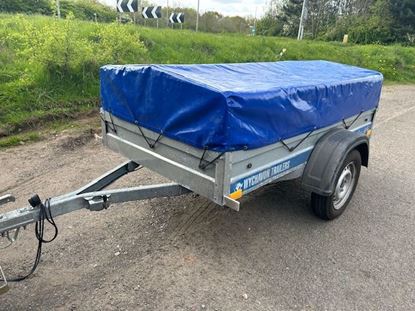 Picture of Niewiadow Car Trailer with Frame and Cover