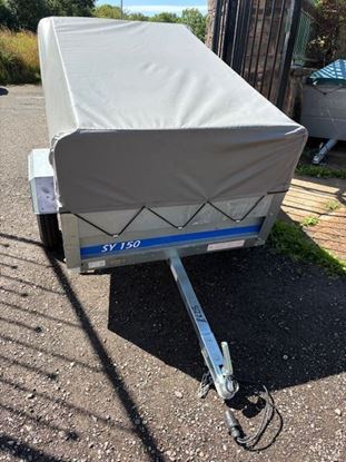 Picture of Maypole SY120 Car Trailer with Highframe and Cover