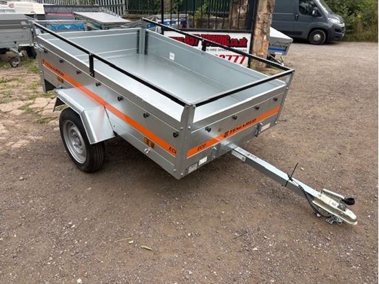 Picture of Car Trailer with Top Bars